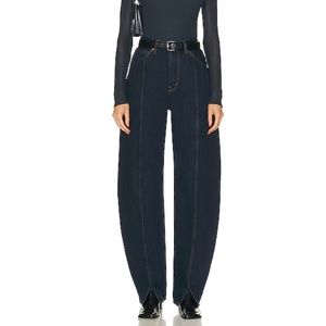 RE / DONE tailored tapered leg jeans